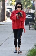VANESSA HUDGENS Heading to a Gym in Studio City 09/07/2017