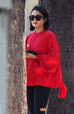 VANESSA HUDGENS Heading to a Gym in Studio City 09/07/2017