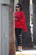 VANESSA HUDGENS Heading to a Gym in Studio City 09/07/2017