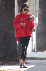 VANESSA HUDGENS Heading to a Gym in Studio City 09/07/2017