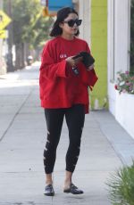 VANESSA HUDGENS Heading to a Gym in Studio City 09/07/2017