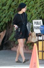 VANESSA HUDGENS Out for Lunch at Aroma Cafe in West Hollywood 09/12/2017