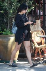 VANESSA HUDGENS Out for Lunch at Aroma Cafe in West Hollywood 09/12/2017