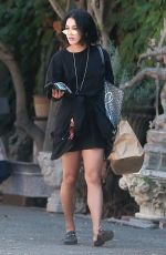 VANESSA HUDGENS Out for Lunch at Aroma Cafe in West Hollywood 09/12/2017