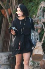 VANESSA HUDGENS Out for Lunch at Aroma Cafe in West Hollywood 09/12/2017