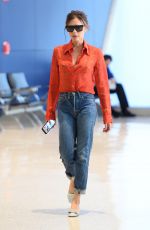 VICTORIA BECKHAM Arrives at JFK Airport in New York 09/15/2017