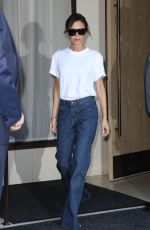 VICTORIA BECKHAM Leaves Edition Hotel in New York 09/07/2017