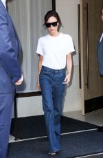 VICTORIA BECKHAM Leaves Edition Hotel in New York 09/07/2017