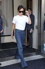 VICTORIA BECKHAM Leaves Edition Hotel in New York 09/07/2017
