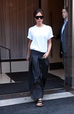 VICTORIA BECKHAM Leaves Her Hotel in New York 09/08/2017