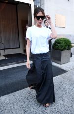 VICTORIA BECKHAM Leaves Her Hotel in New York 09/08/2017