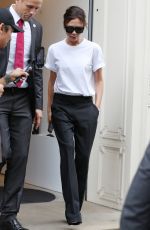 VICTORIA BECKHAM Out in London 09/05/2017