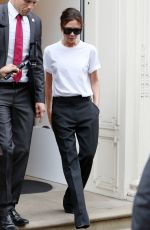 VICTORIA BECKHAM Out in London 09/05/2017