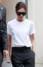 VICTORIA BECKHAM Out in London 09/05/2017