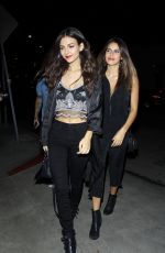 VICTORIA JUSTICE and MADISON REED Arrives at Christina Milian