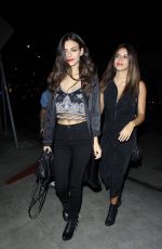 VICTORIA JUSTICE and MADISON REED Arrives at Christina Milian