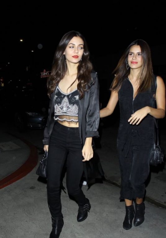 VICTORIA JUSTICE and MADISON REED Arrives at Christina Milian’s Birthday Party in Los Angeles 09/26/2017