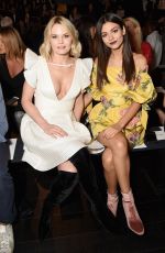 VICTORIA JUSTICE at Marchesa Fasion Show at New York Fashion Week 09/13/2017