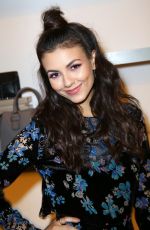 VICTORIA JUSTICE at Rebecca Minkoff Fashion Show at NYFW in New York 09/09/2017