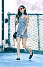 VICTORIA JUSTICE on the Set of a Photoshoot in Studio City 08/30/2017