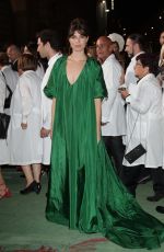 VITTORIA PUCCINI at Green Carpet Fashion Awards in Milan 09/24/2017