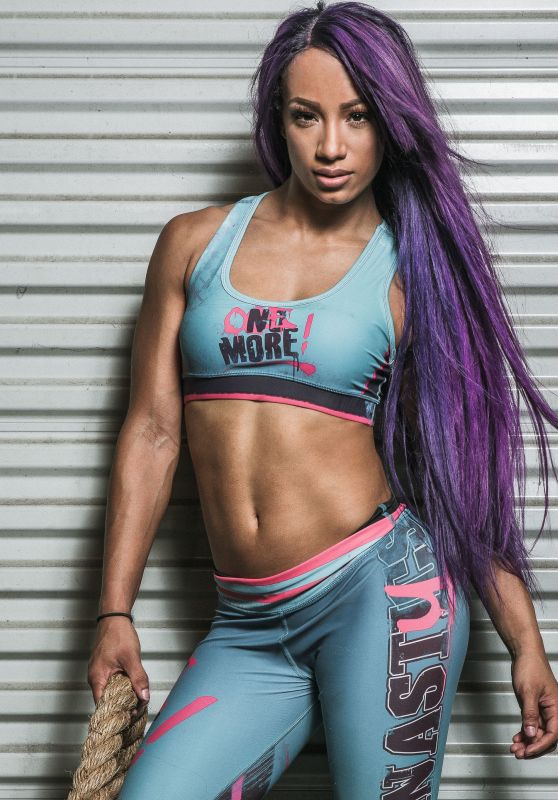 WWE - SASHA BANKS by Blake Cortes