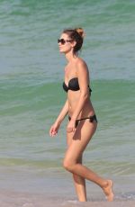 YANA DUBNIK in Bikini at a Beach in Miami 09/18/2017