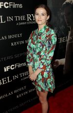 ZOEY DEUTCH at Rebel in the Rye Premiere in New York 09/06/2017