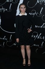 ZOSIA MAMET at Mother! Premiere in New York 09/13/2017