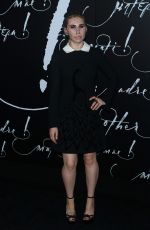 ZOSIA MAMET at Mother! Premiere in New York 09/13/2017