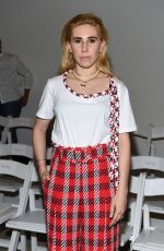 ZOSIA MAMET at Oscar De La Renta Fashion Show at NYFW in New York 09/11/2017