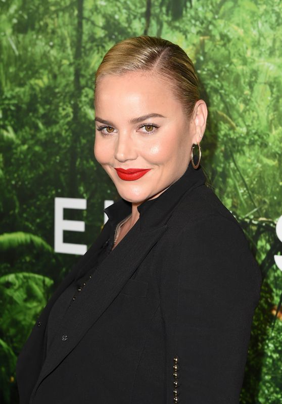 ABBIE CORNISH at Elie Saab Fashion Show in Paris 09/30/2017