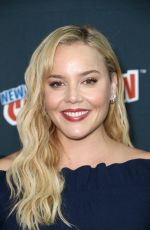 ABBIE CORNISH at Tom Clancys Jack Ryan Panel at New York Comic-con 10/07/2017