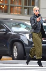 ABBIE CORNISH Out and About in New York 10/06/2017