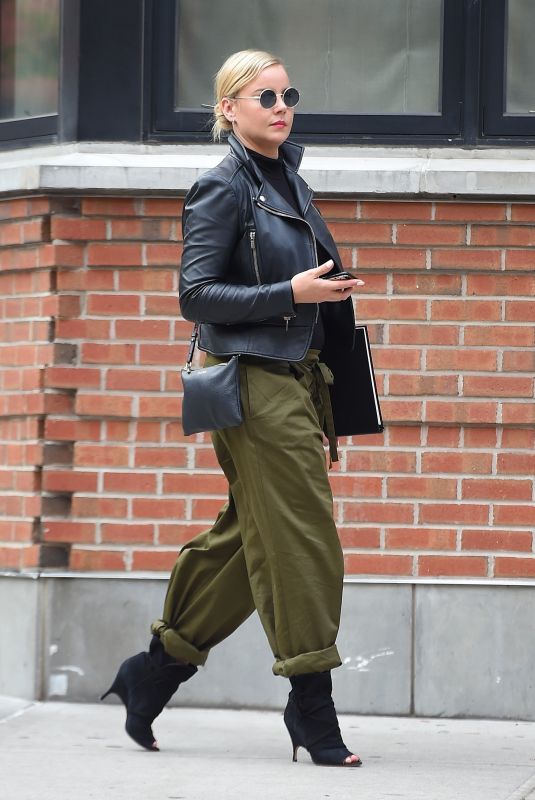 ABBIE CORNISH Out and About in New York 10/06/2017