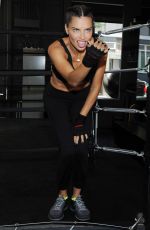 ADRIANA LIMA at Train Like a Victoria