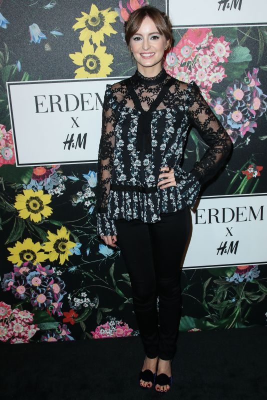AHNA O’REILLY at H&M x Erdem Runway Show & Party in Los Angeles 10/18/2017