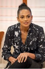 ALESHA DIXON at Good Morning Britain Show in London 10/27/2017