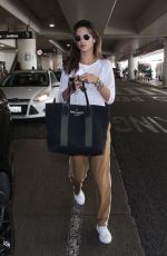 ALESSANDRA AMBROSIO at LAX Airport in Los Angeles 10/11/2017