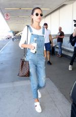 ALESSANDRA AMBROSIO at LAX Airport in Los Angeles 10/24/2017