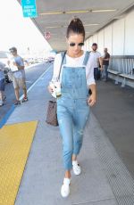 ALESSANDRA AMBROSIO at LAX Airport in Los Angeles 10/24/2017