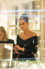 ALESSANDRA AMBROSIO at Messika Store in Paris 10/02/2017