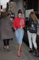 ALESSANDRA AMBROSIO at Messika Store in Paris 10/02/2017