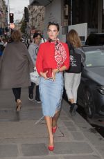 ALESSANDRA AMBROSIO at Messika Store in Paris 10/02/2017