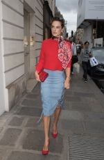 ALESSANDRA AMBROSIO at Messika Store in Paris 10/02/2017