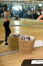 ALESSANDRA AMBROSIO at Train Like a Victoria