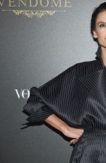 ALESSANDRA AMBROSIO at Vogue Party at Paris Fashion Week 10/01/2017