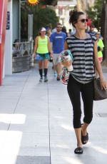 ALESSANDRA AMBROSIO Out and About in Los Angeles 10/07/2017