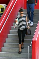 ALESSANDRA AMBROSIO Out and About in Los Angeles 10/07/2017
