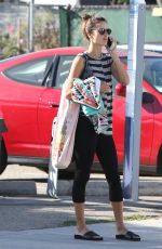 ALESSANDRA AMBROSIO Out and About in Los Angeles 10/07/2017